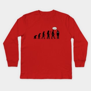 Sheldon: Homo Novus Kids Long Sleeve T-Shirt